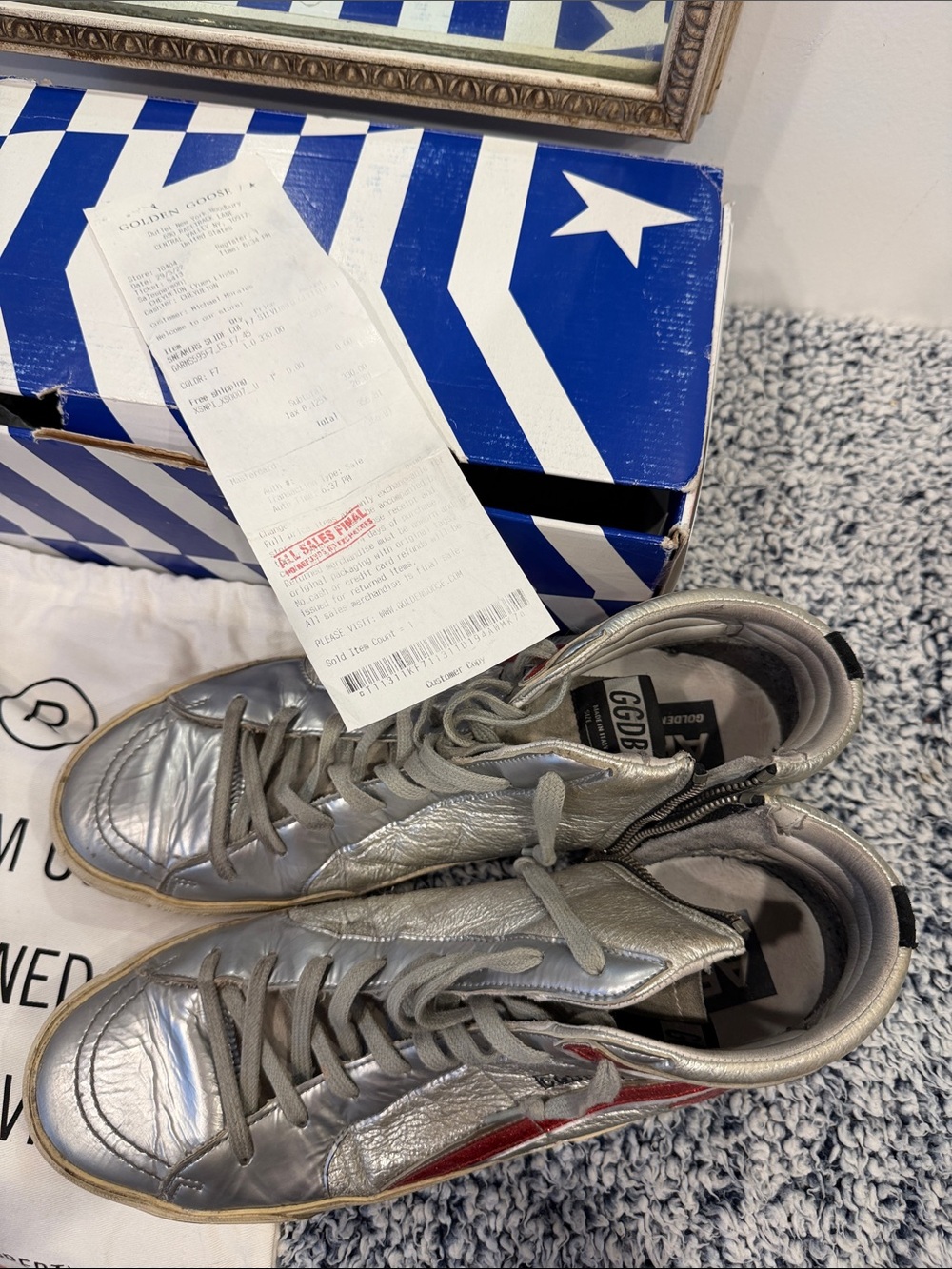 Golden Goose Slide Archive Edition - with receipt, box, & dust-bag - outstanding - Picture 5 of 13